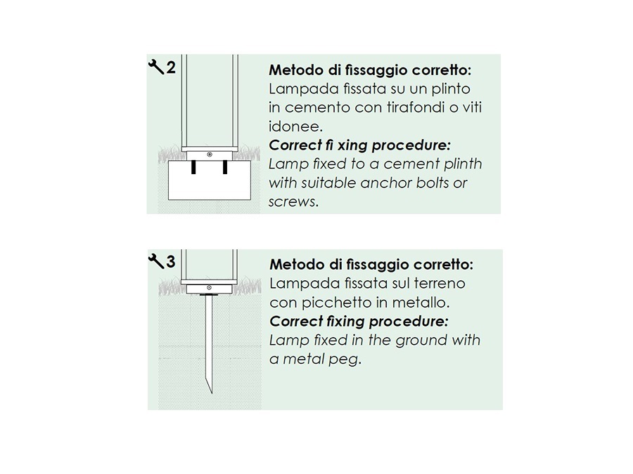 ZAFFERANO S.R.L. Home solar, lampada solare da terra - grigio scuro