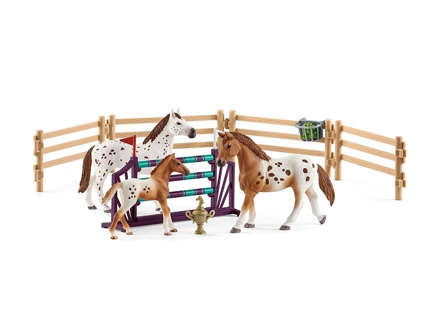 SCHLEICH horse club allenamento concorso lisa