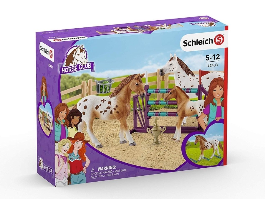 SCHLEICH horse club allenamento concorso lisa