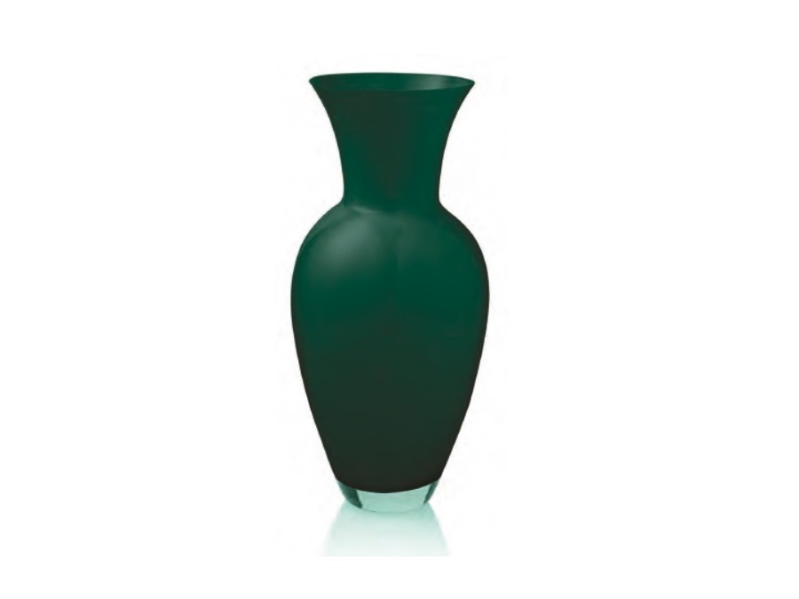 IVV Hydria, vaso incamiciato verde 37,5 cm