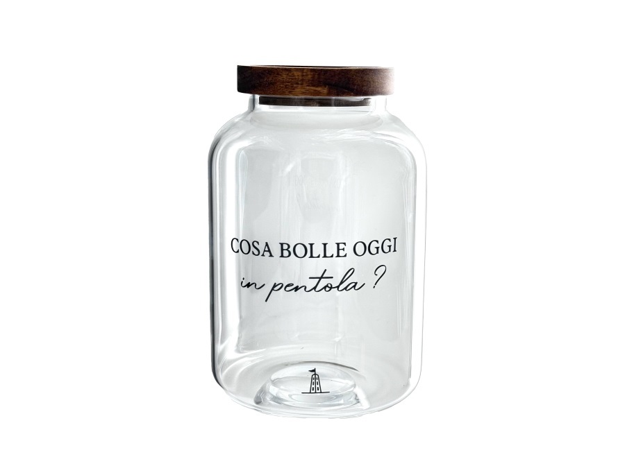 LA PORCELLANA BIANCA I Garbati, Barattolo riso/pasta 1,8 Lt