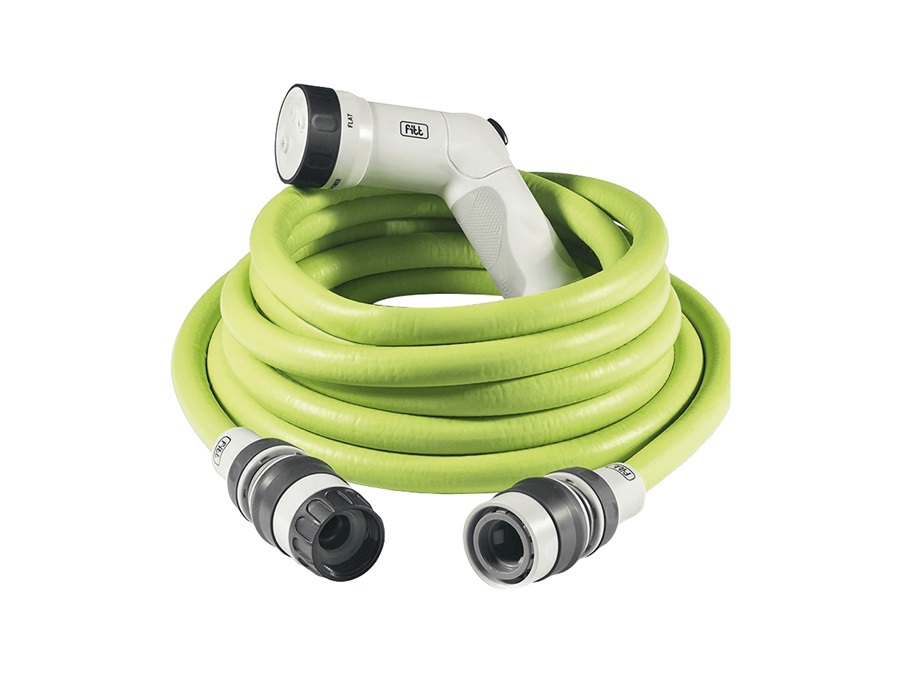 FITT Ikon lime, kit tubo con pistola e accordi 15 mt - Ø 15 mm