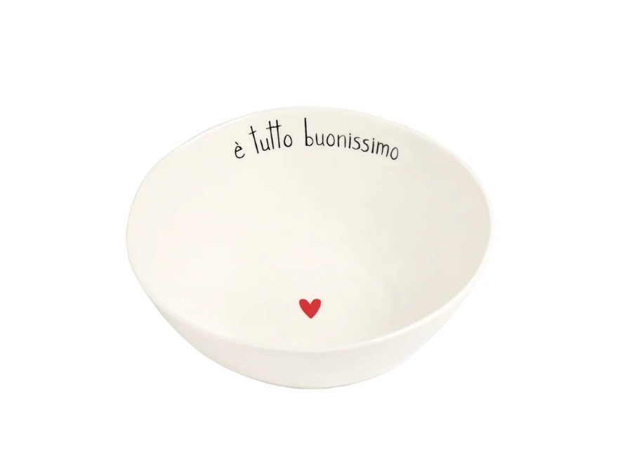 SIMPLE DAY LIVING & LIFESTYLE Insalatiera E' tutto buonissimo Ø20 cm
