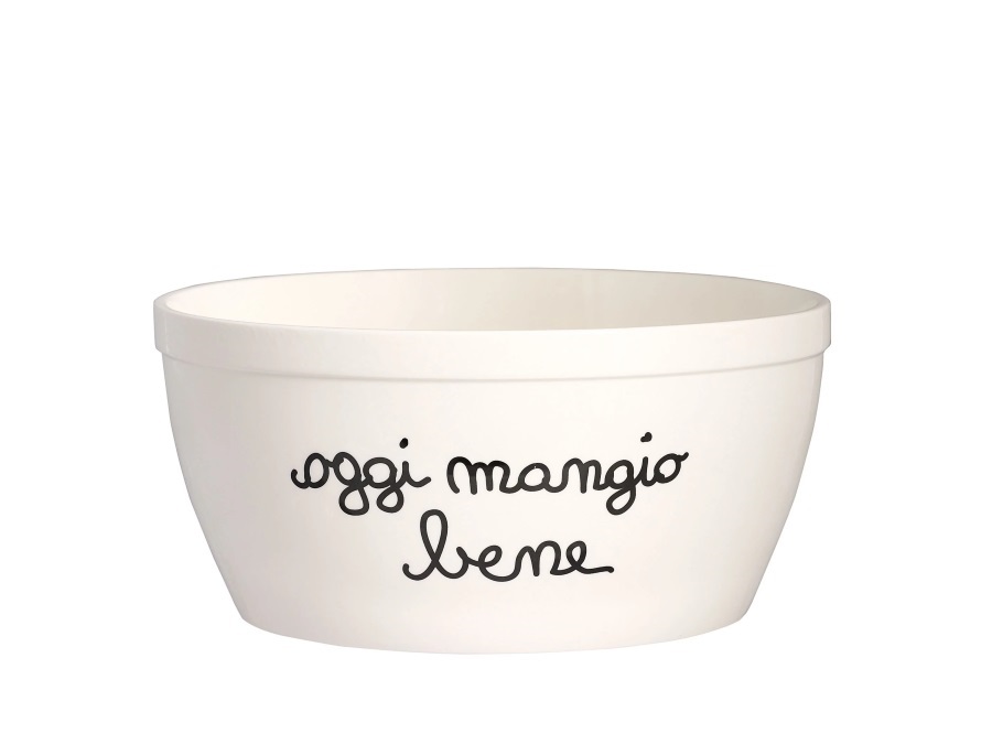 SIMPLE DAY LIVING & LIFESTYLE Insalatiera Oggi mangio bene, Ø 26 cm