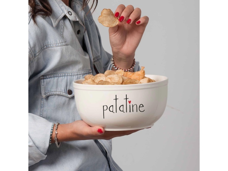 SIMPLE DAY LIVING & LIFESTYLE Insalatiera Patatine Cuore Ø20 cm
