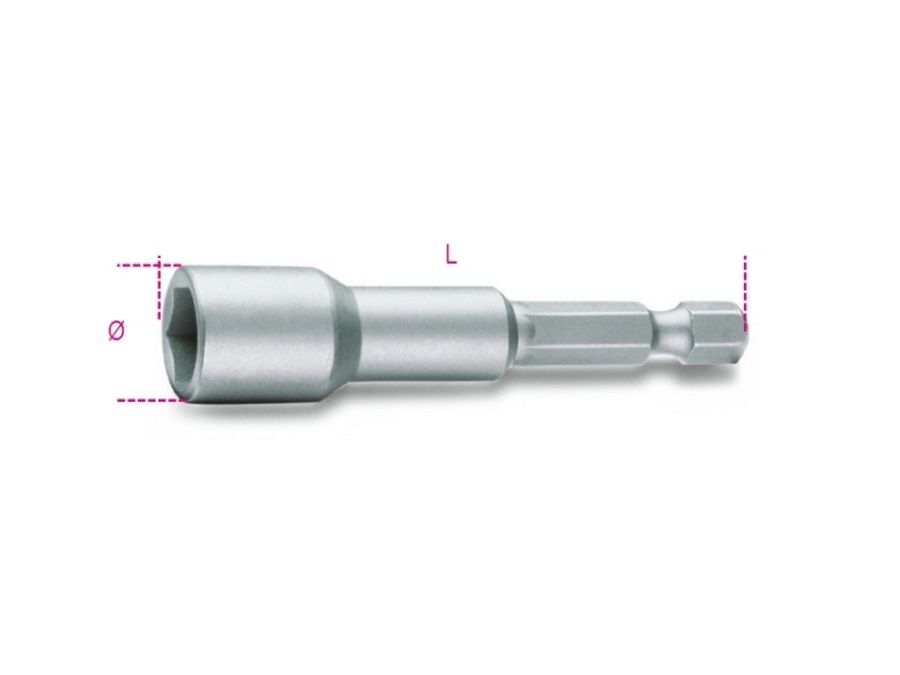 BETA UTENSILI INSERTI PER AVVITATORI CHIAVI A BUSSOLA ESAGONALE MAGNETICI - ART. 862F