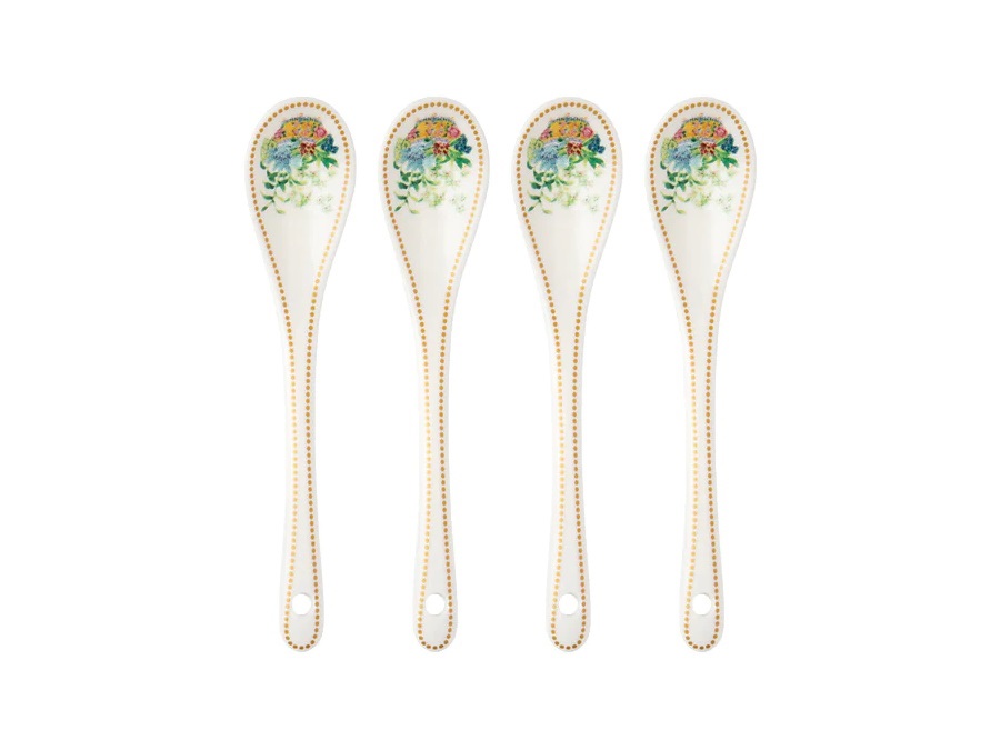 MAXWELL & WILLIAMS Jardin, set 4 cucchiaini the orchidea