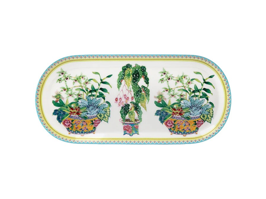 MAXWELL & WILLIAMS Jardin, vassoio orchidea, 25x11,5 cm