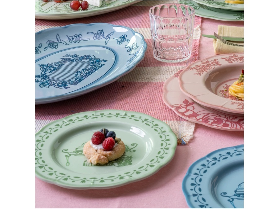 FRATELLI GUZZINI S.P.A. Josephine, piatto dessert - Verde