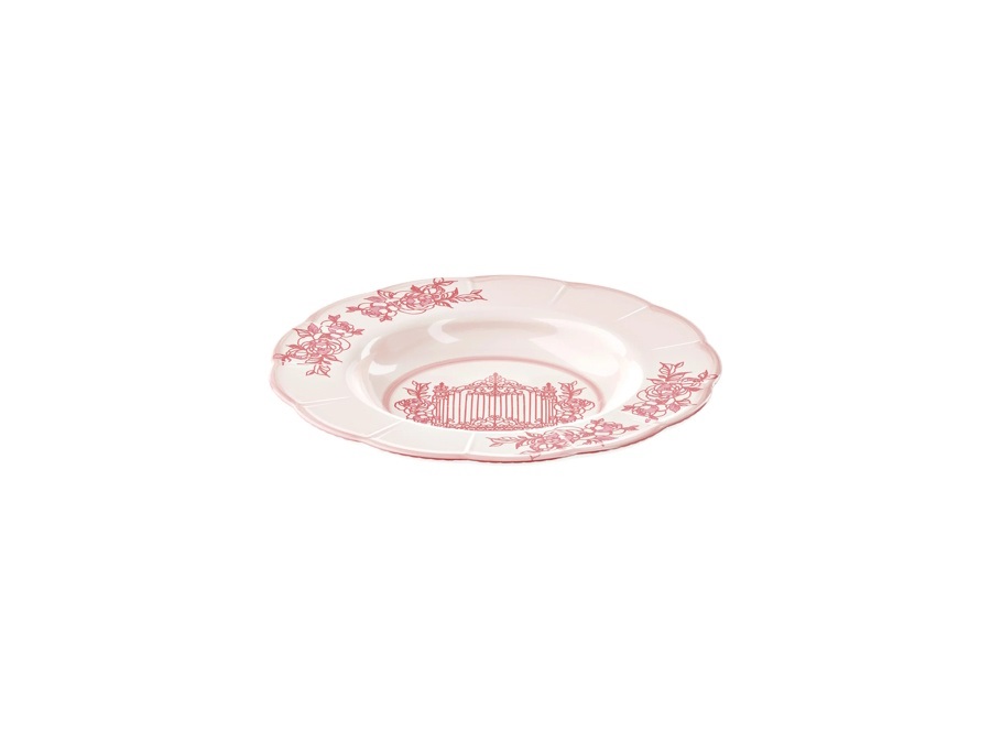 FRATELLI GUZZINI S.P.A. Josephine, piatto fondo - Rosa