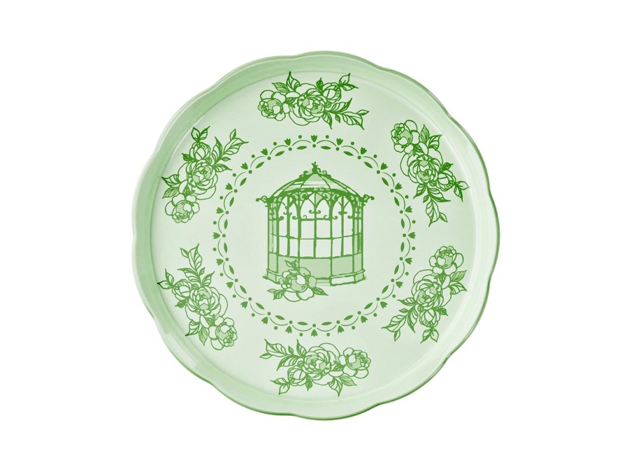 FRATELLI GUZZINI S.P.A. Josephine, vassoio tondo grande - Verde