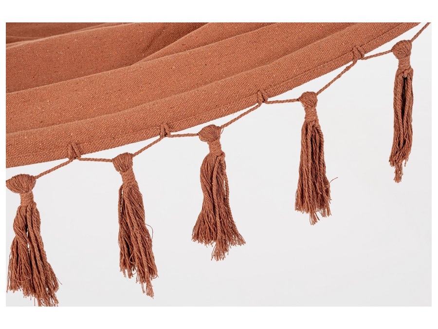 BIZZOTTO Juan, amaca con asta, terracotta, 100x200 cm