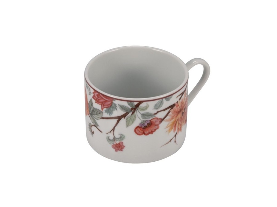 LE COQ Kepos, tazza the bianco con fiori - 19 cl