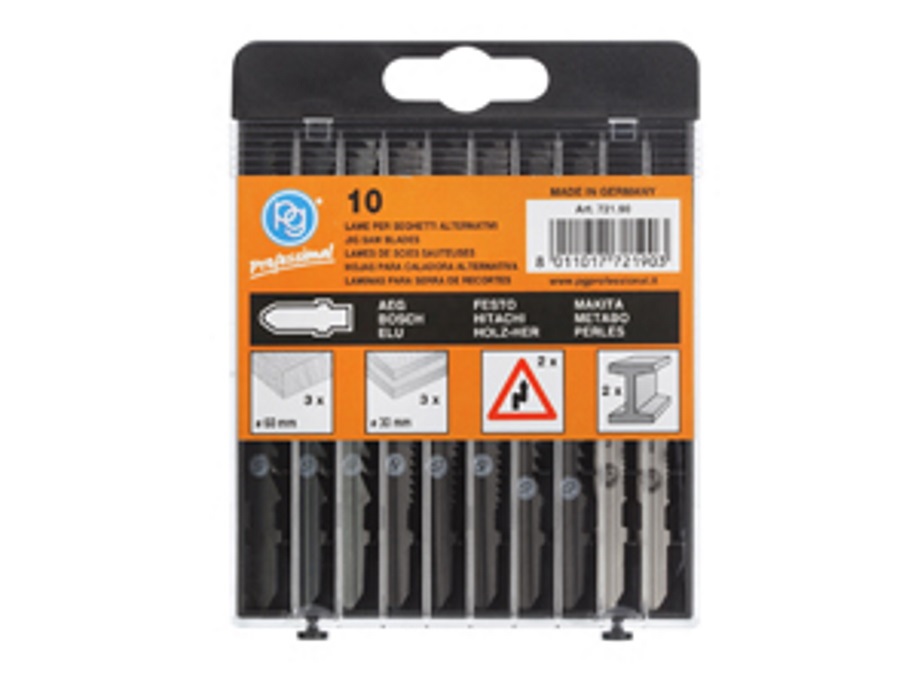 PG TOOLS KIT 10 LAME BOSCH ASSORTITE