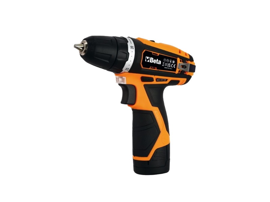 BETA UTENSILI Kit trapano avvitatore ultracompatto 12V