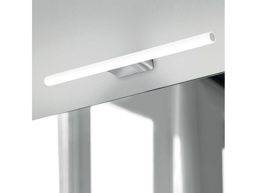 GEDY SPA Kos lampada a muro da 50 cm a led cromato