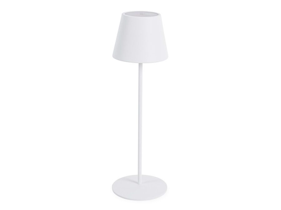 BIZZOTTO Lampada da tavolo a led etna bianco, h. 38 cm