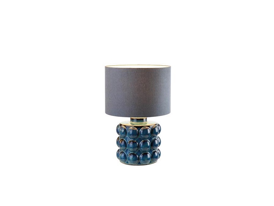 L'OCA NERA Lampada da tavolo blu