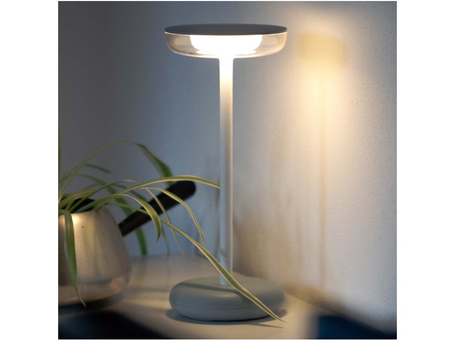 WD LIFESTYLE Lampada da tavolo ricaricabile nero
