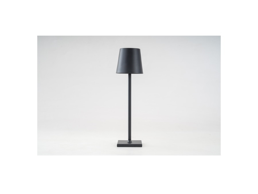 LIT Lampada da tavolo ricaricabile usb, nero