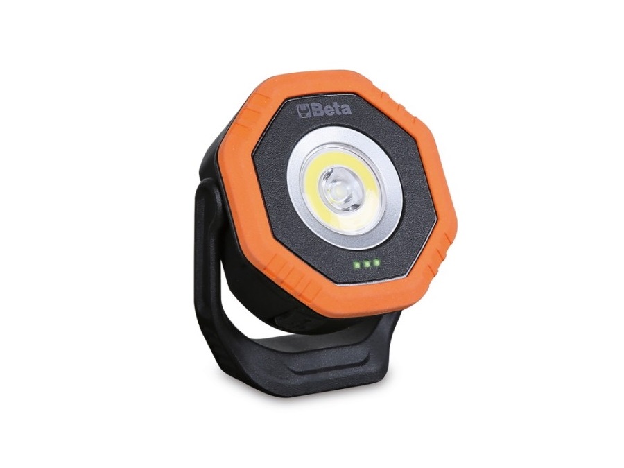 BETA UTENSILI Lampada tascabile snodabile a LED con ricarica wireless