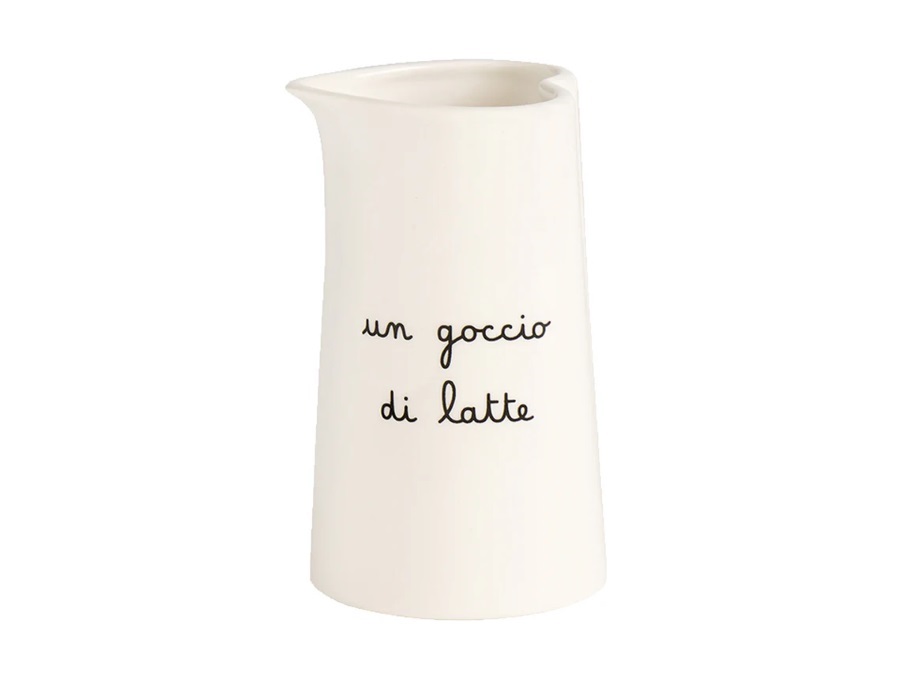 SIMPLE DAY LIVING & LIFESTYLE Lattiera in gres Un goccio di latte, 32 cl