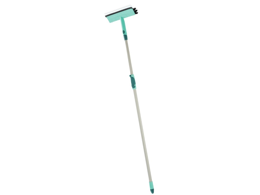 LEIFHEIT LAVAVETRI CON SPAZZOLA 28CM E MANICO TELESCOPICO