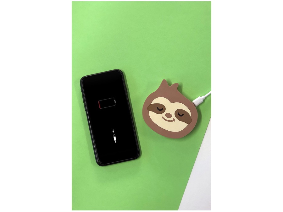 MOJIPOWER Lazy sloth, caricatore wireless