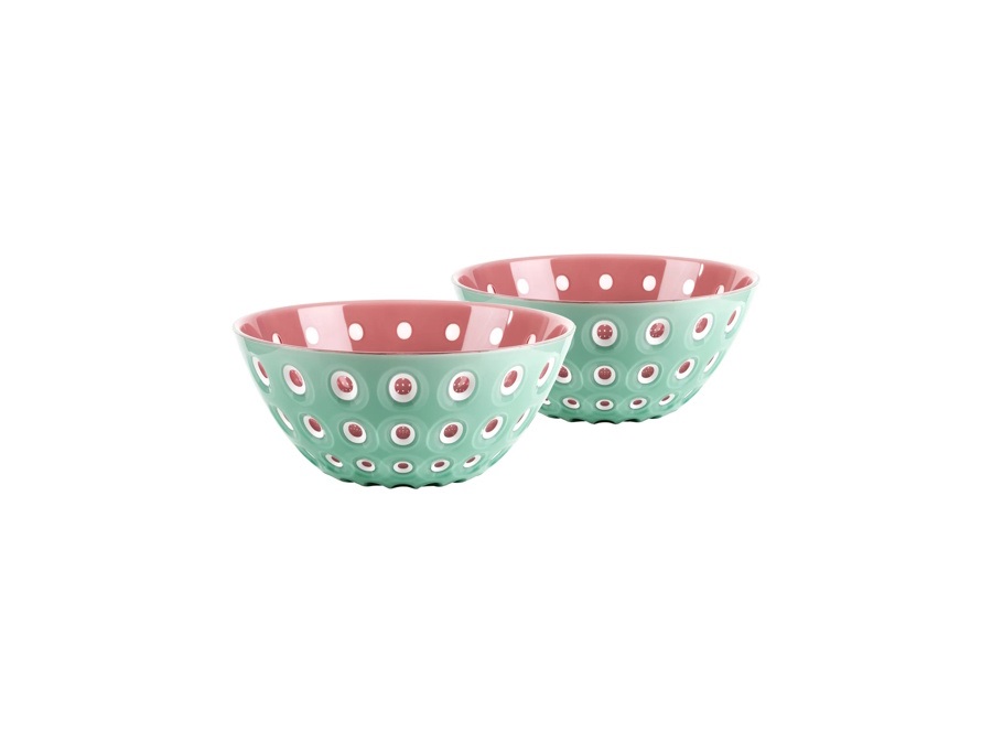 FRATELLI GUZZINI S.P.A. Le murrine, set 2 ciotole Ø12,5 cm - Verde Matcha