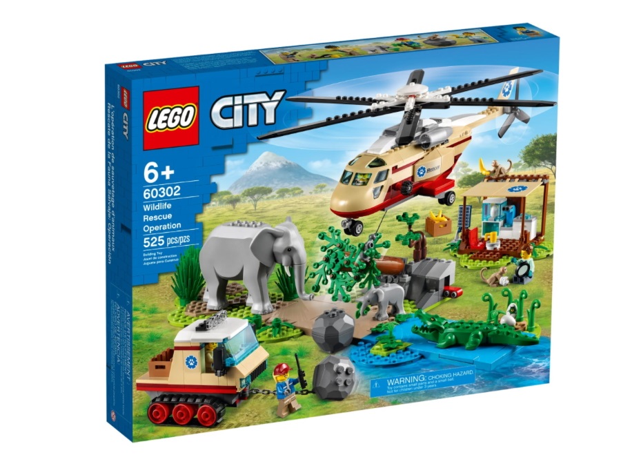 Lego lego city, operazione di soccorso animale 60302