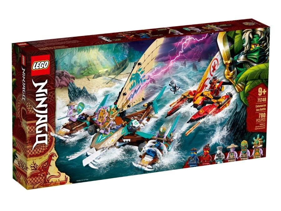 LEGO Lego Ninjago, Battaglia in mare dei catamarani 71748