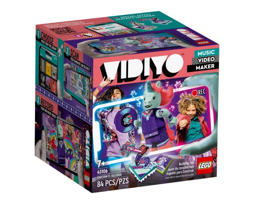 LEGO Lego Vidiyo, Unicorn DJ BeatBox 43106