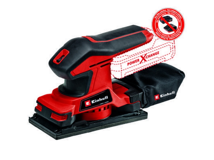 EINHELL Levigatrice orbitale a batteria TC-OS 18/187 Li Solo