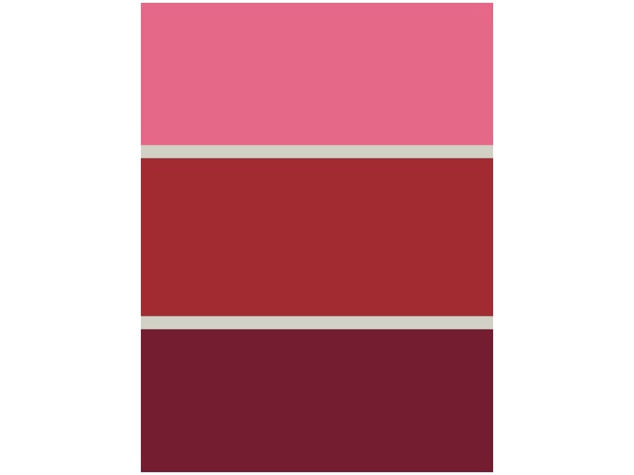 MAISON SUCREE Light, plaid 130x170 rosso/bordeaux