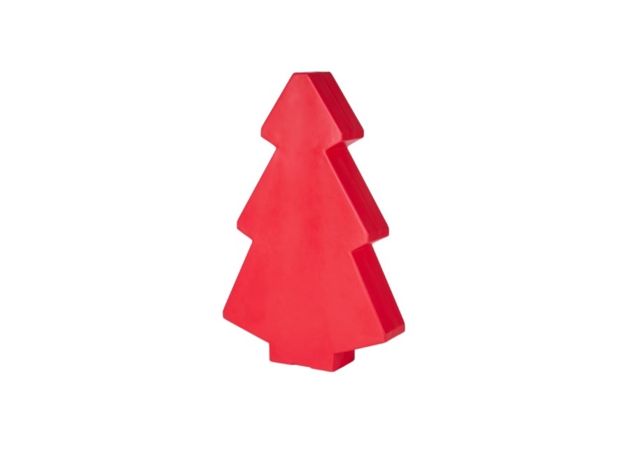 SLIDE Lightree, albero di natale rosso luminoso 45 cm