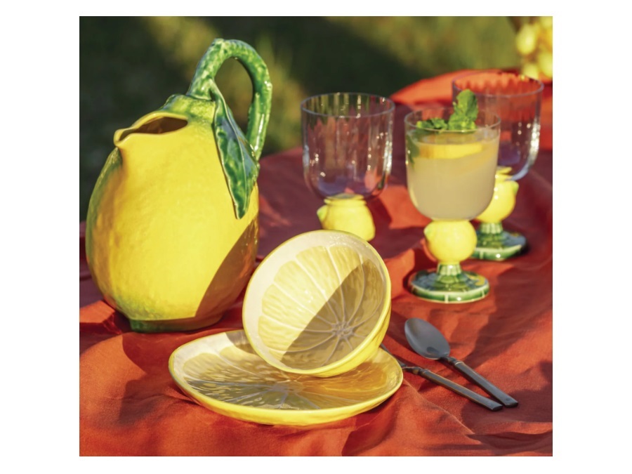 BORDALLO PINHEIRO Limao, piatto frutta 21 cm