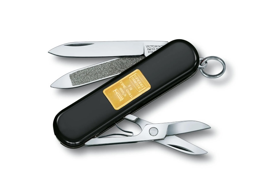 VICTORINOX Lingotto, coltellino nero