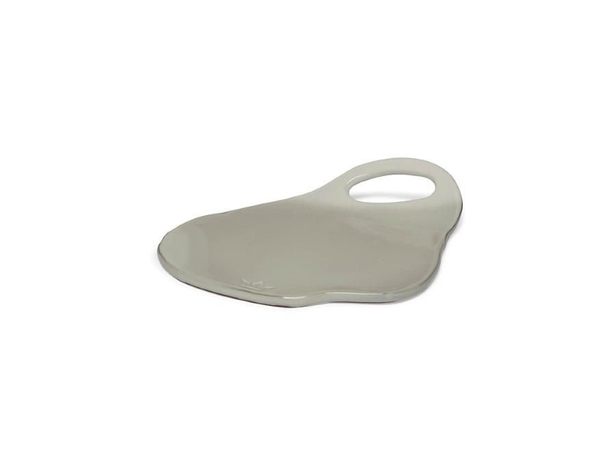DUTCHDELUXES Lola, piatto servire grigio caldo