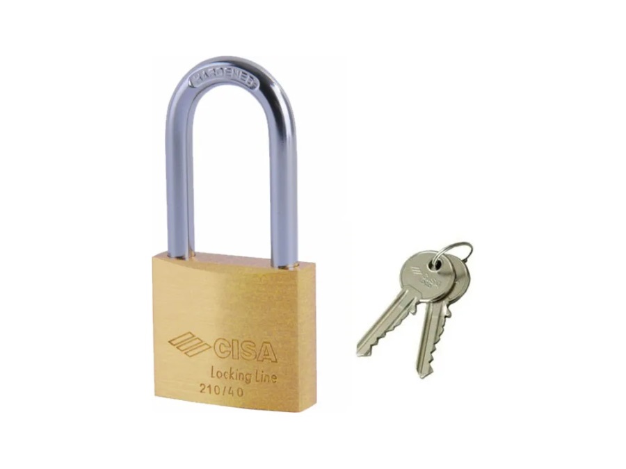 CISA LUCCHETTO IN OTTONE LOCKING LINE COD. 21011 30 0