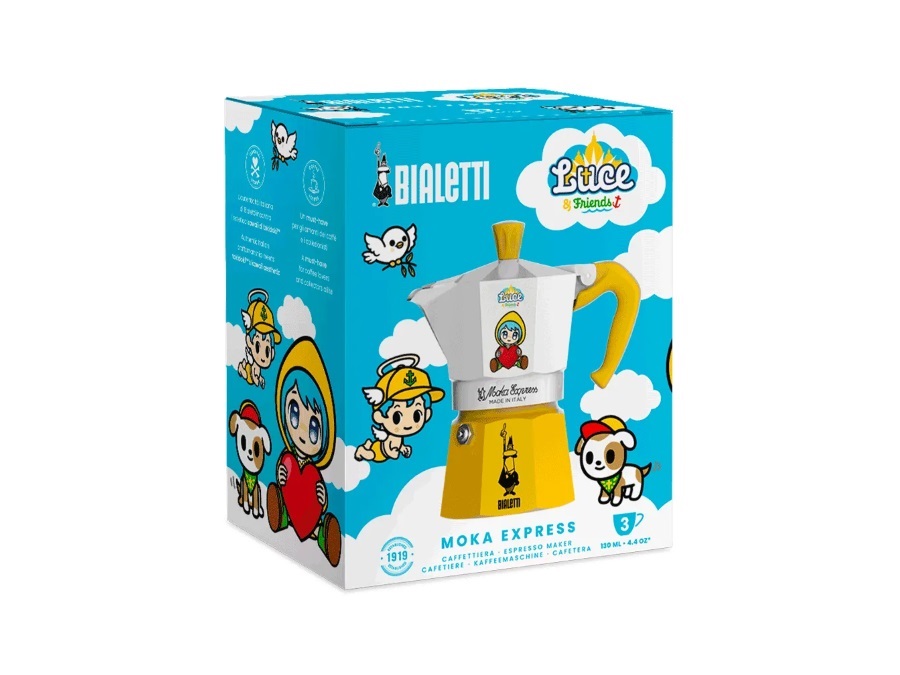 BIALETTI INDUSTRIE Luce, moka express 3 tazze limited edition