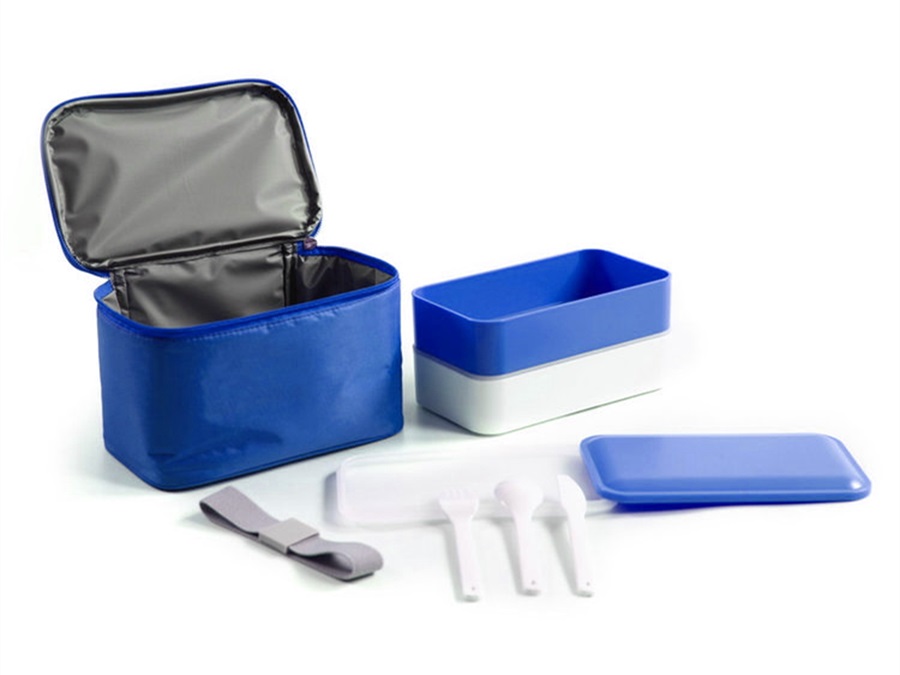 WD LIFESTYLE Lunch box con borsetta termica blu WD Lifestyle