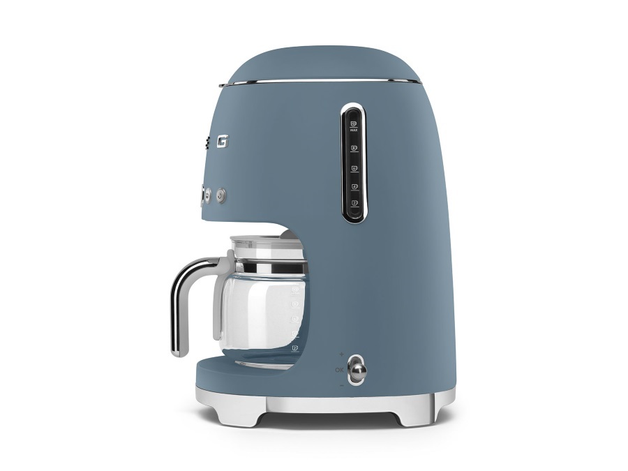 SMEG Macchina da Caffè Filtro 50's Style, blu tempesta
