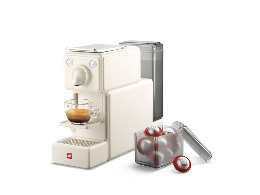 ILLYCAFFE' S.P.A MACCHINA DA CAFFÈ X-CAPS - X3 Bianco opaco + 30 Capsule X-CAPS di caffè tostato CLASSICO