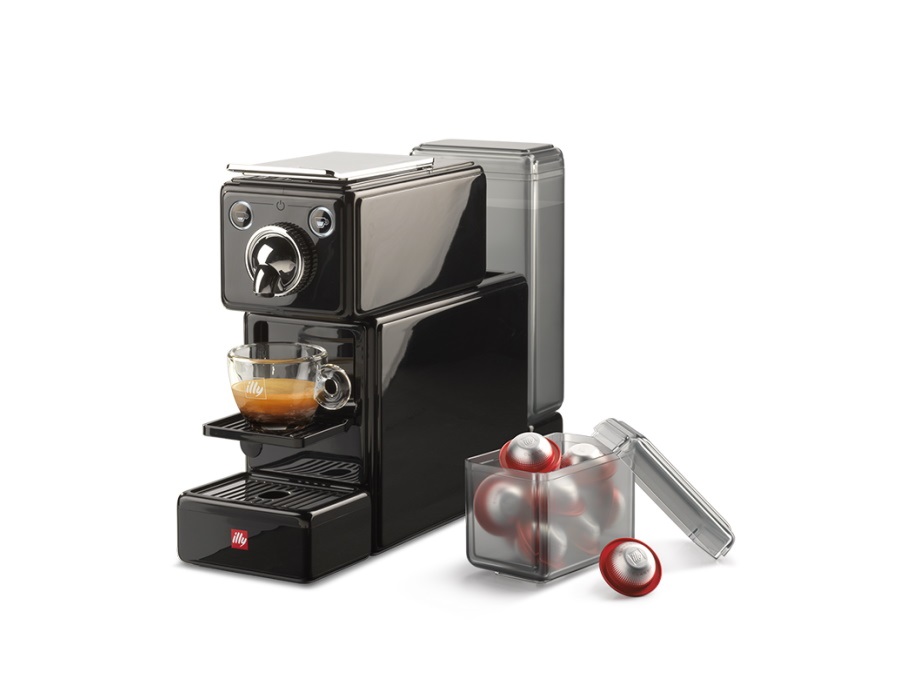 ILLYCAFFE' S.P.A MACCHINA DA CAFFÈ X-CAPS - X3 Nero lucido + 30 Capsule X-CAPS di caffè tostato CLASSICO