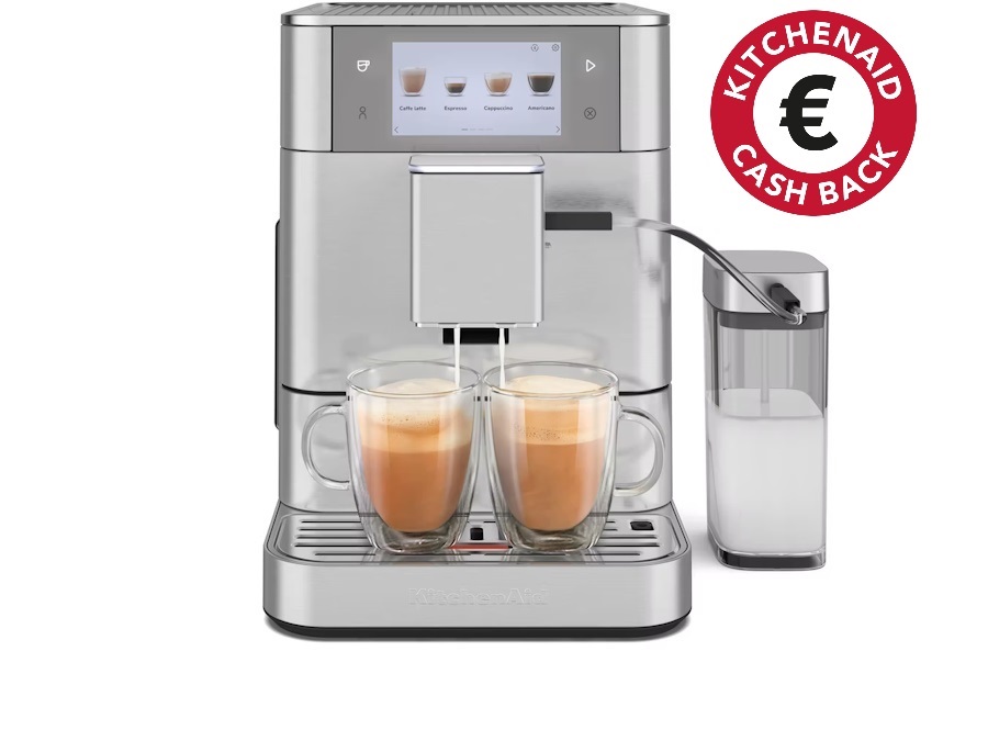 KITCHENAID Macchina per caffè espresso completamente automatica KF8 - Acciaio inox