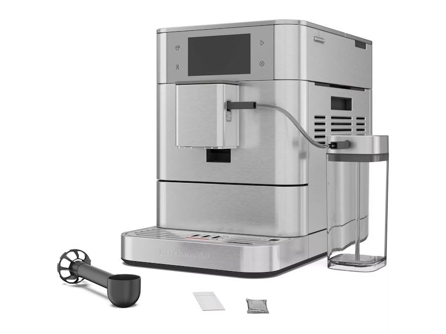 KITCHENAID Macchina per caffè espresso completamente automatica KF8 - Acciaio inox