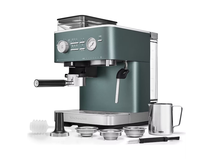 KITCHENAID Macchina per caffè espresso semi-automatica con macinacaffè - Juniper