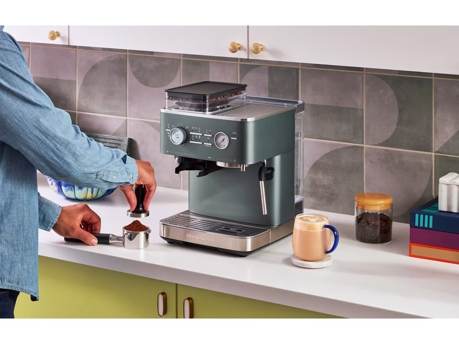 KITCHENAID Macchina per caffè espresso semi-automatica con macinacaffè - Juniper