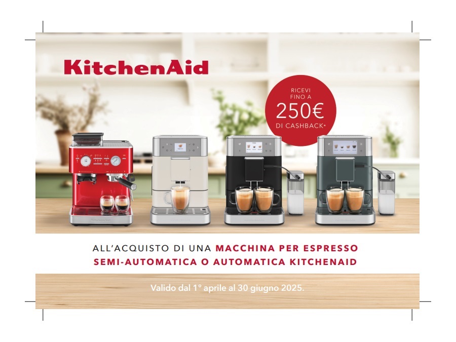 KITCHENAID Macchina per caffè espresso semi-automatica con macinacaffè - Juniper