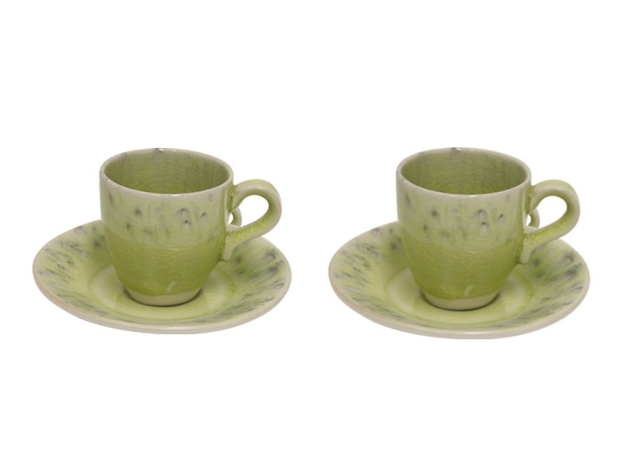 COSTA NOVA Madeira lime, set 2 tazze moka